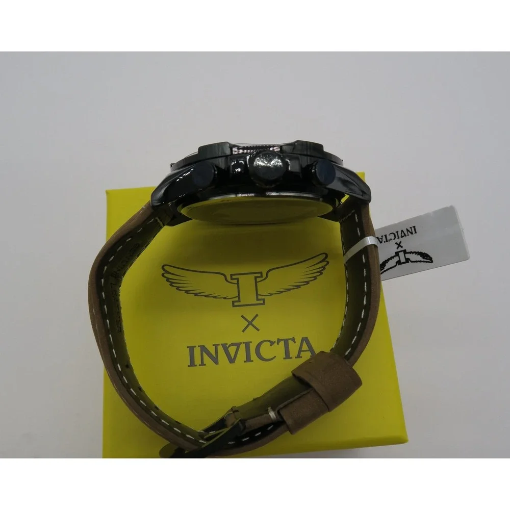 Invicta S1 Rally I by Invicta Men's Watch w/ Skeleton Dial - 50mm, Brown